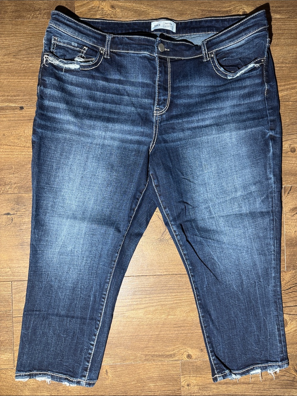 BKE Denim Peyton Jeans – Women’s Size 38 – Dark Wash Straight Leg Denim